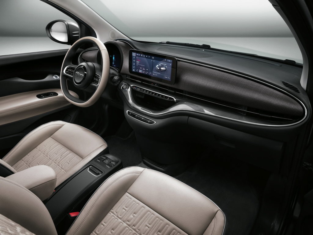 Nuova Fiat 500 Elettrica Interni