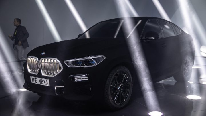 BMW X6 Vantablack
