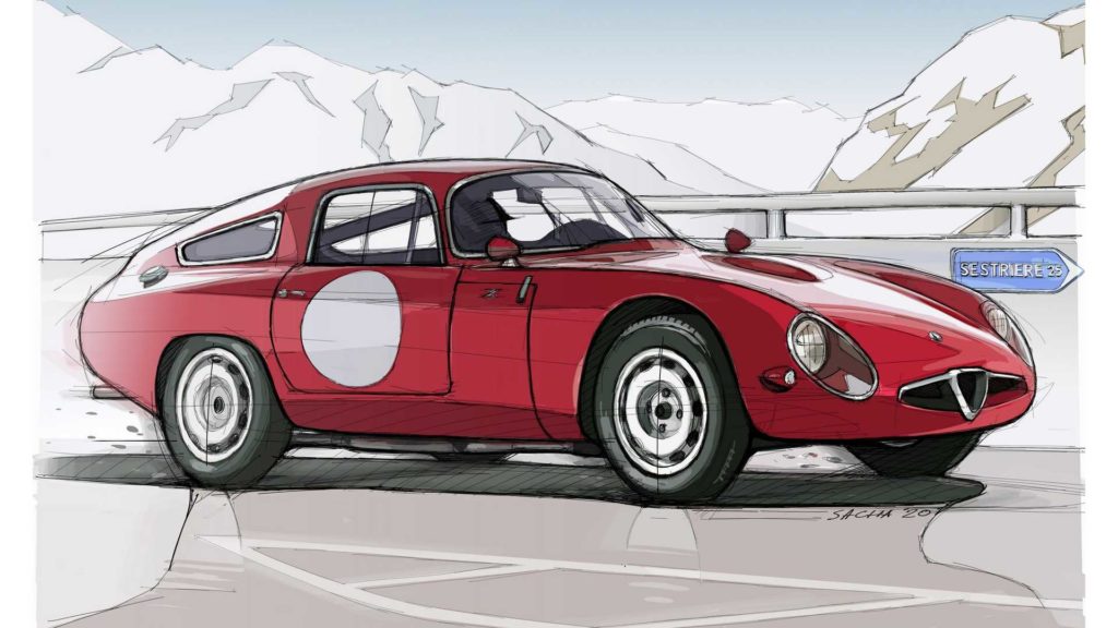 Alfa Romeo Bozzetto